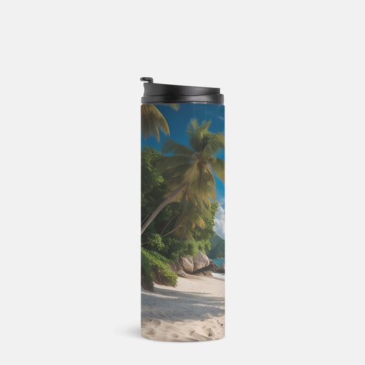 Paradise of Peace Design Thermal Tumbler