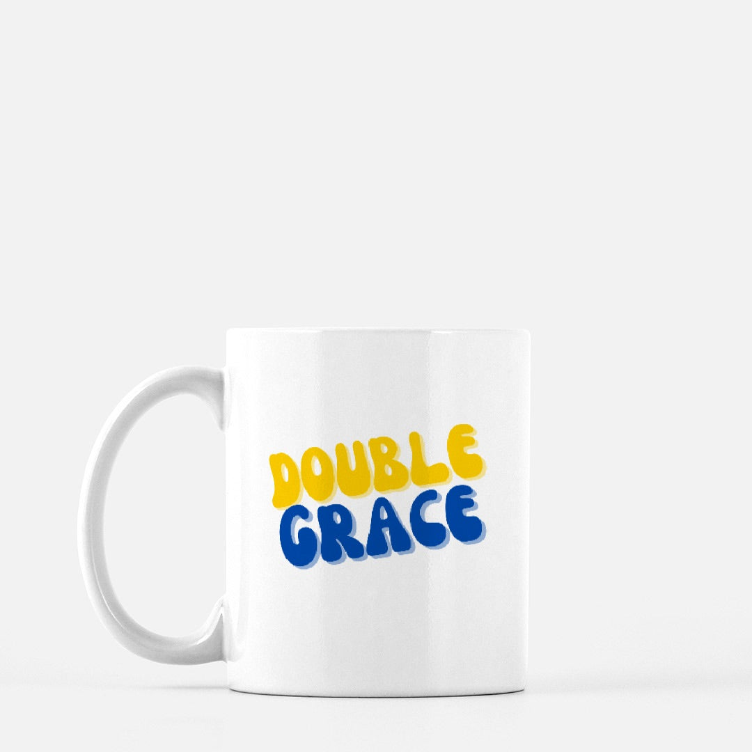 Double Grace Design Mug 11oz
