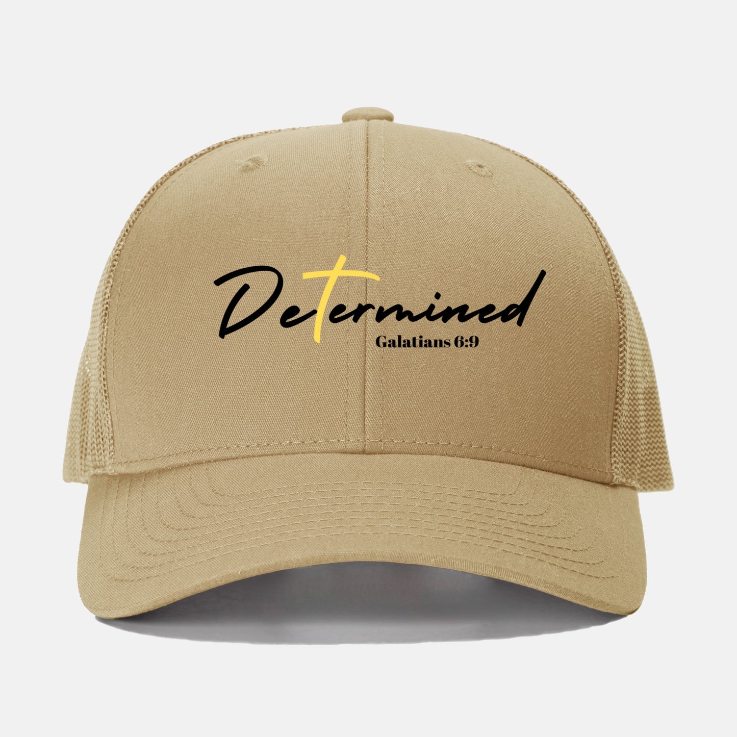Determined to Persevere Fashionable Retro Trucker Hat