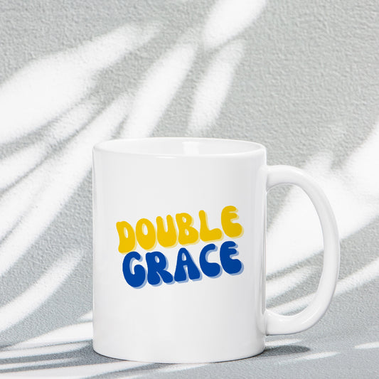 Double Grace Design Mug 11oz