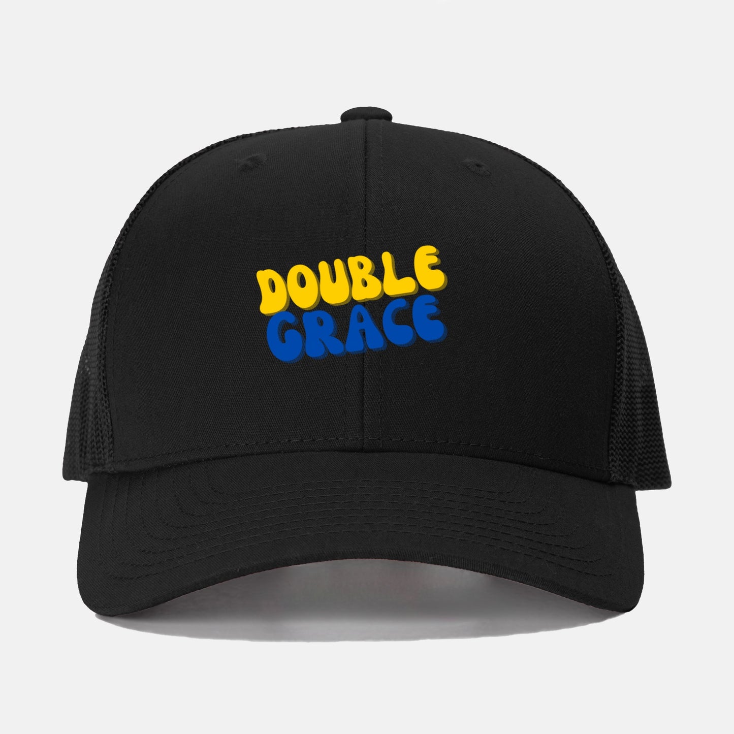 Double Grace Daily Fashionable Retro Trucker Hat