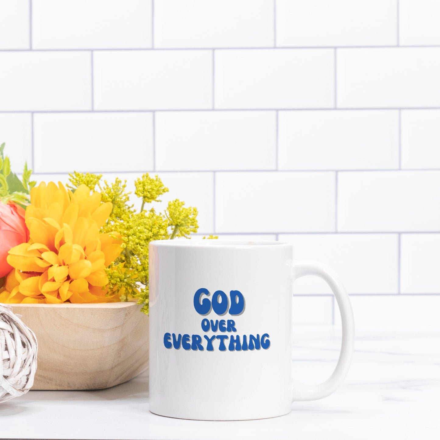 God Over Everything All Day Mug