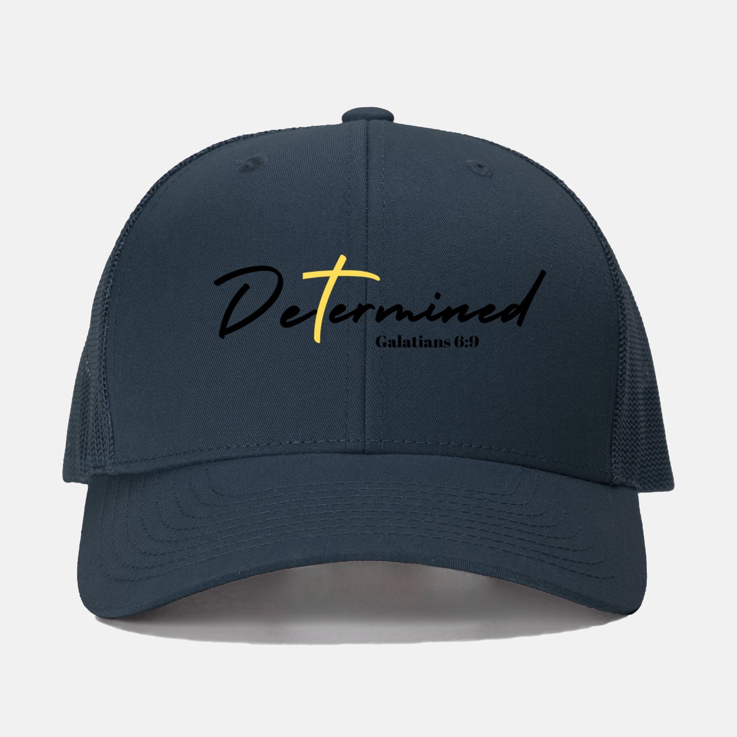 Determined to Persevere Fashionable Retro Trucker Hat
