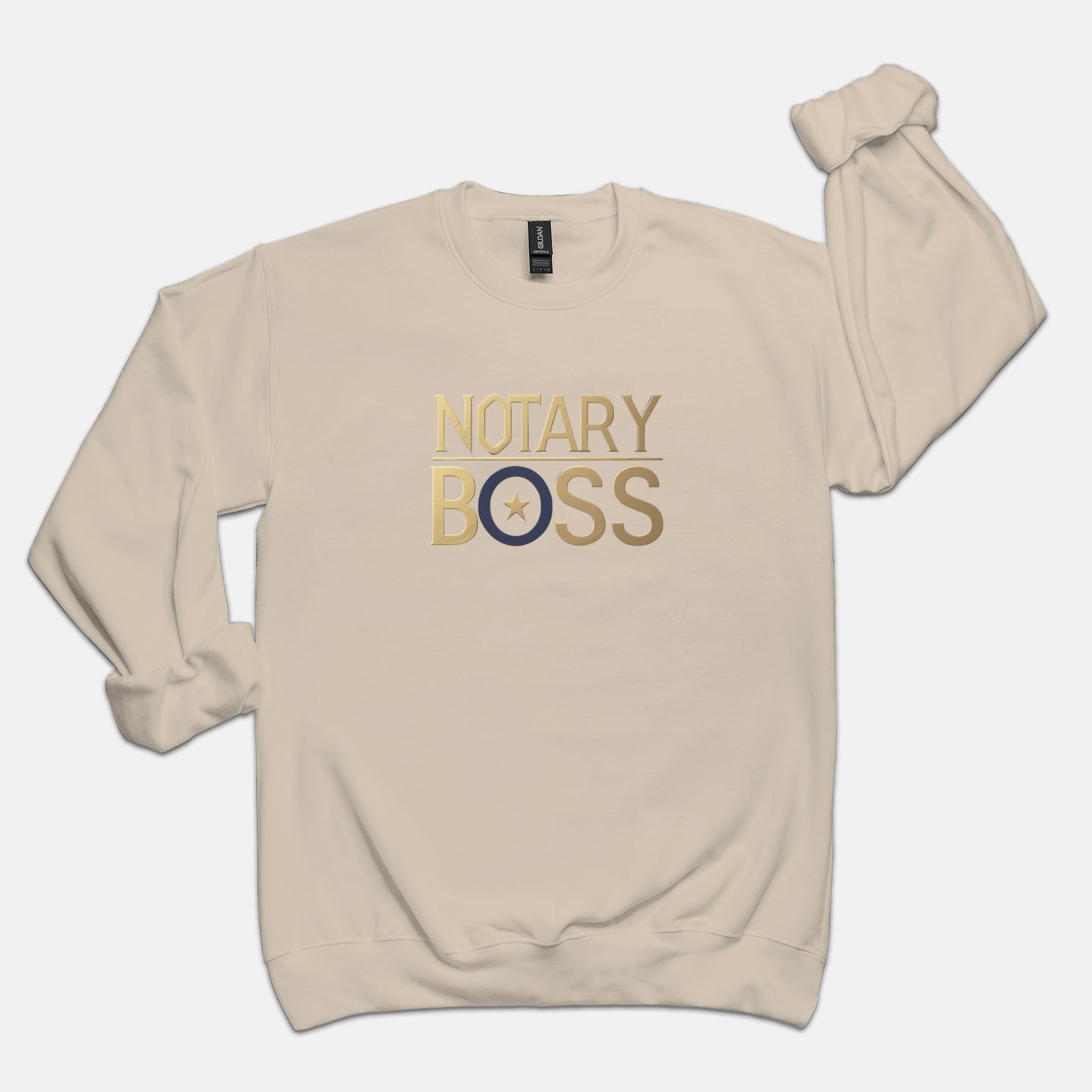 Notary Boss Entrepreneur Solutionist Unisex Sweatshirt