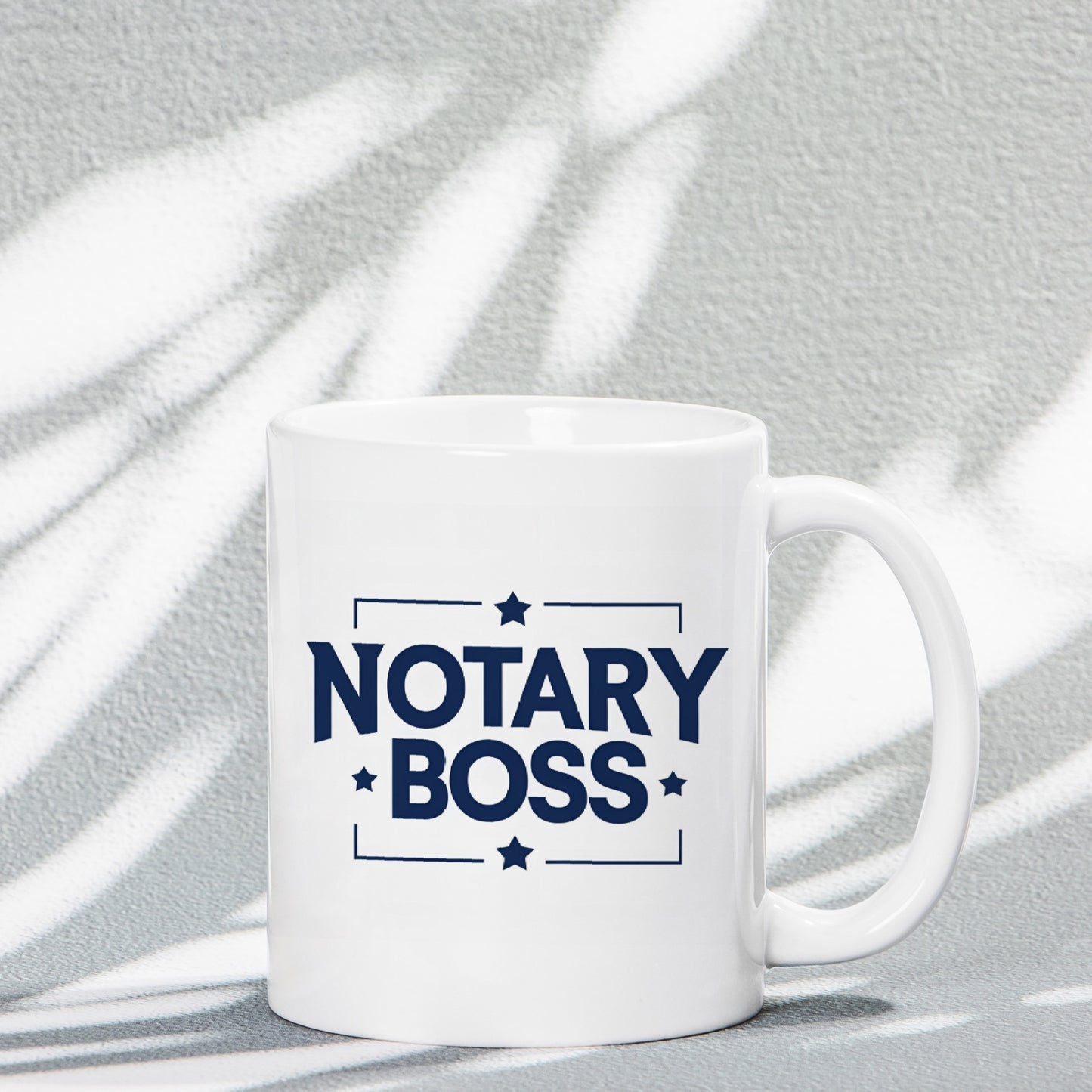Notary Boss Reaching for the Stars Business Mug