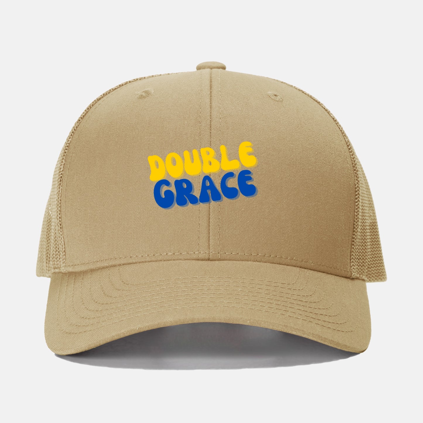 Double Grace Daily Fashionable Retro Trucker Hat