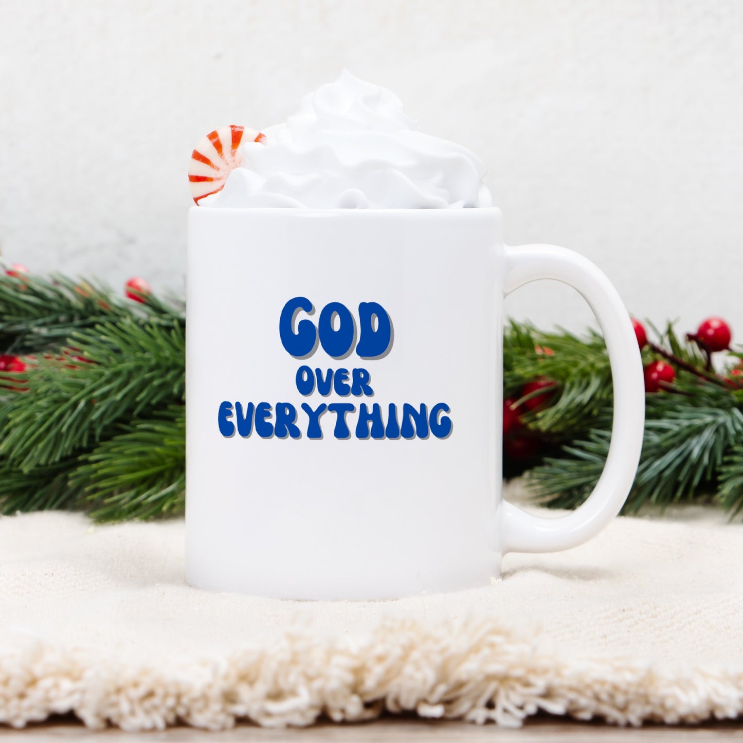 God Over Everything All Day Mug