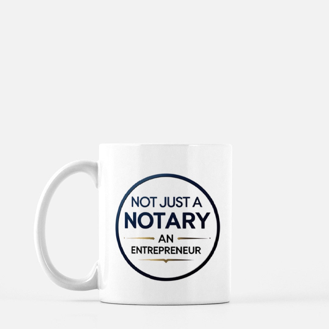 Notary Entrepreneur Strategist Boss Move Mug