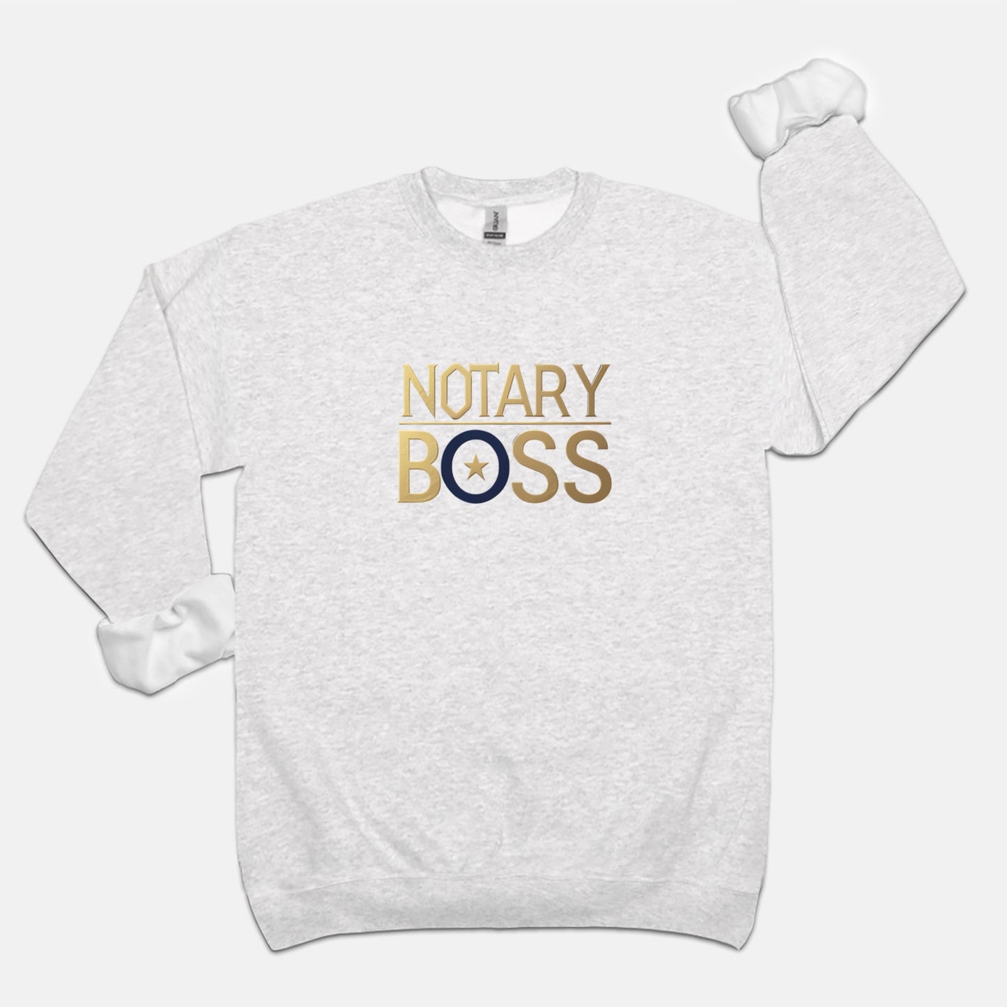 Notary Boss Entrepreneur Solutionist Unisex Sweatshirt