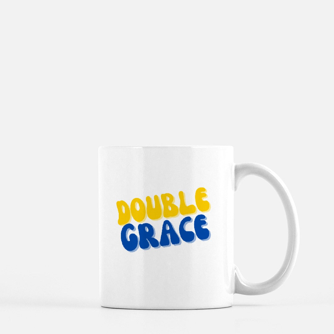 Double Grace Design Mug 11oz