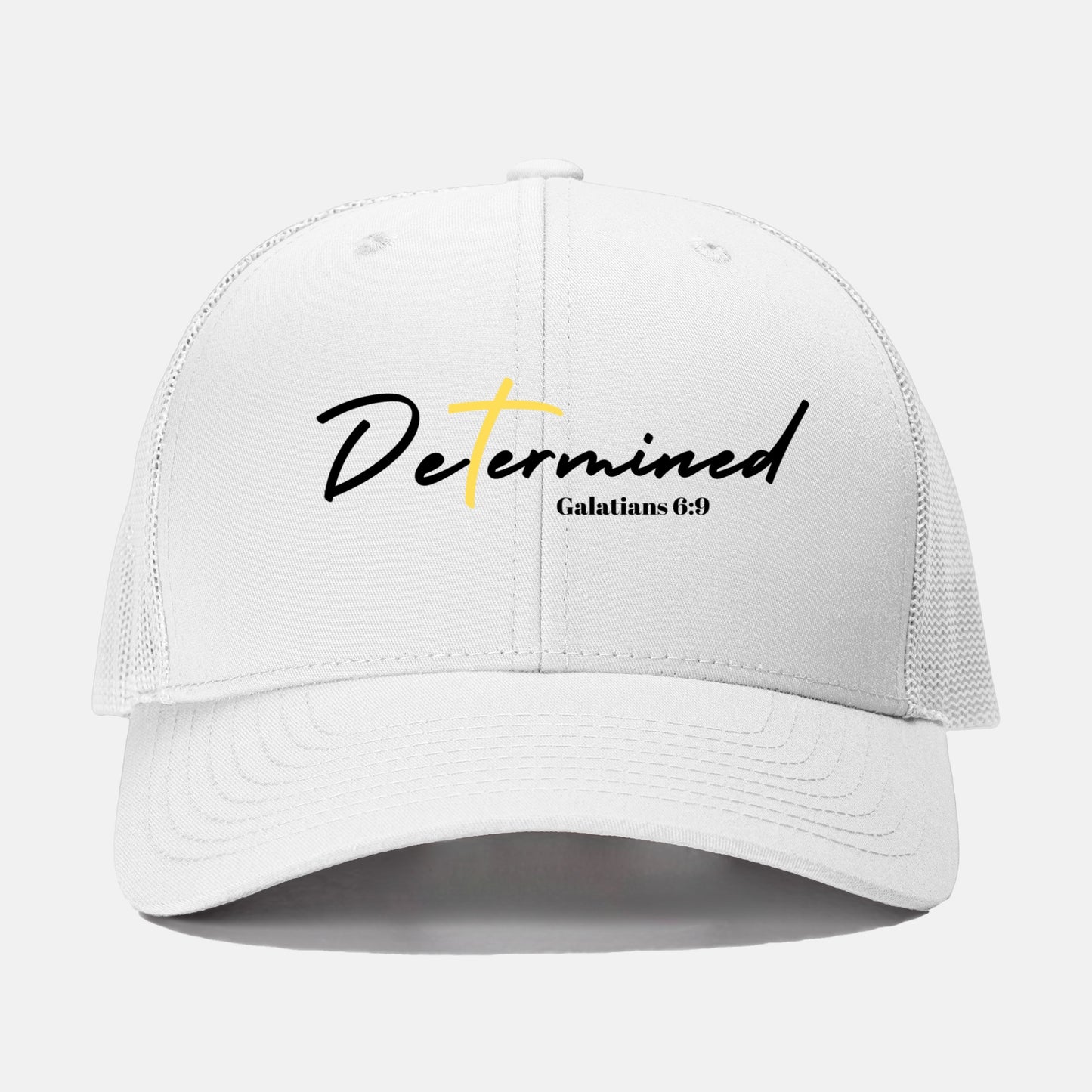 Determined to Persevere Fashionable Retro Trucker Hat