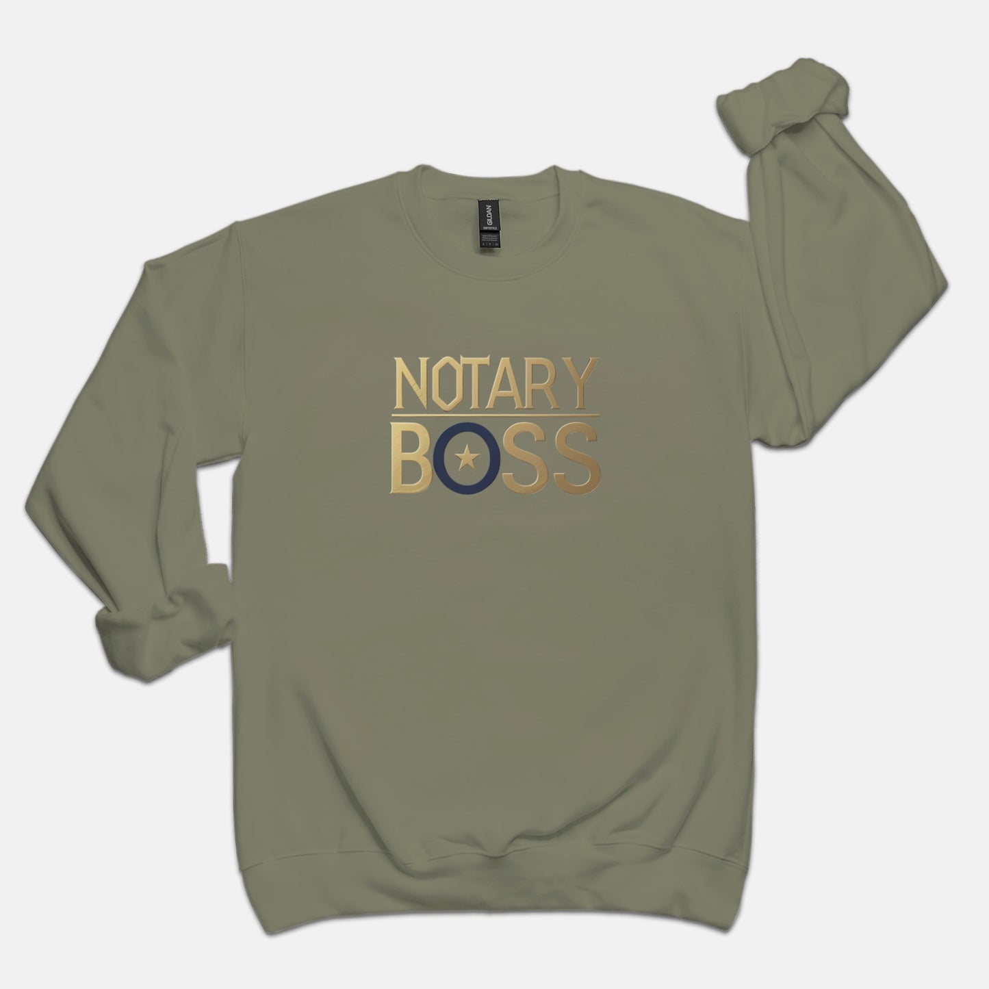 Notary Boss Entrepreneur Solutionist Unisex Sweatshirt