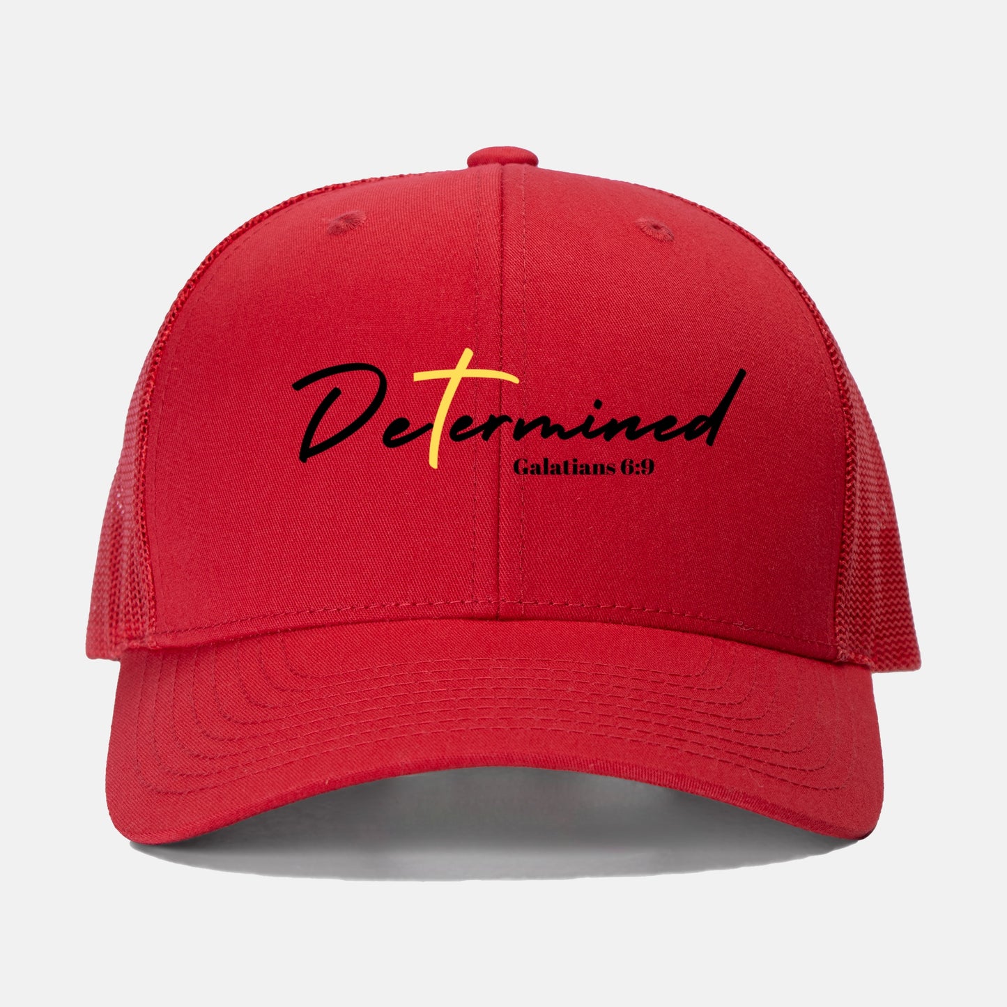 Determined to Persevere Fashionable Retro Trucker Hat