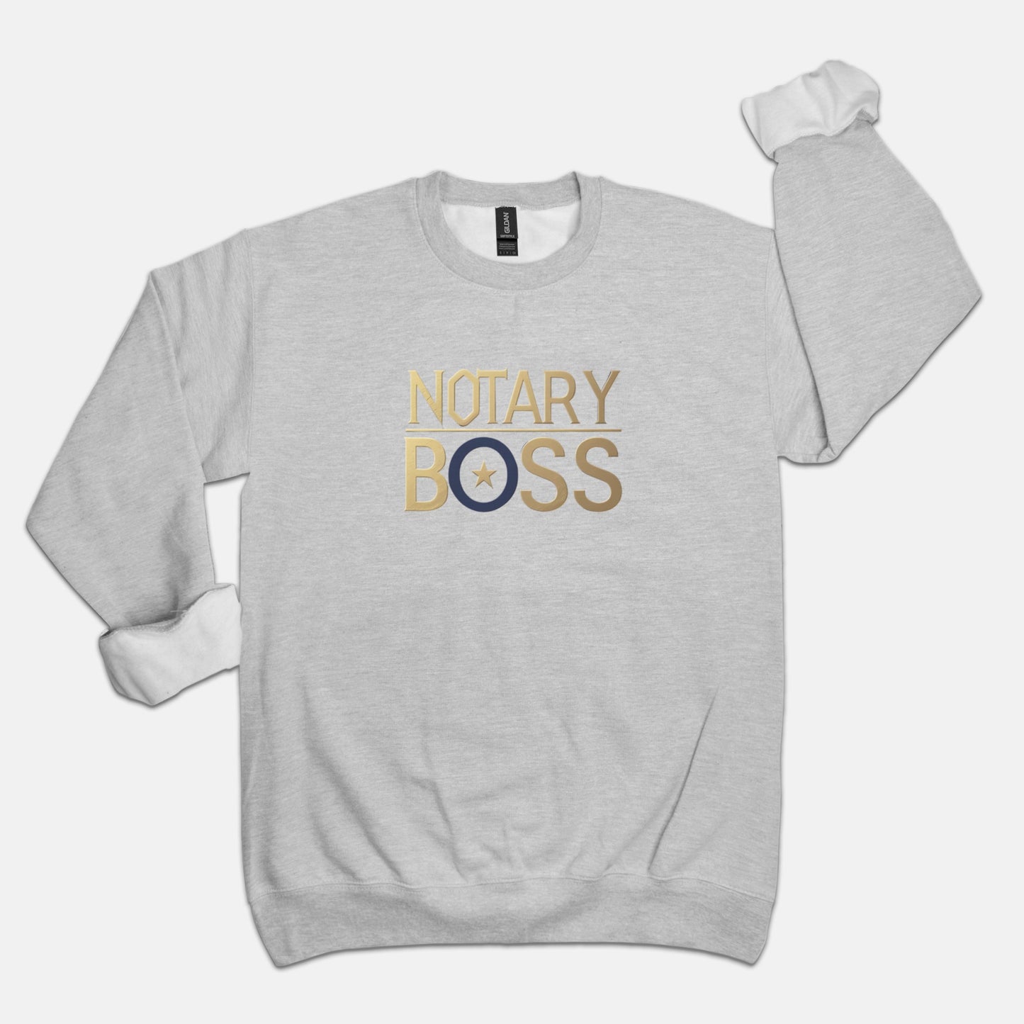 Notary Boss Entrepreneur Solutionist Unisex Sweatshirt