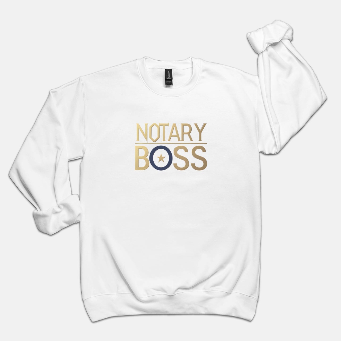 Notary Boss Entrepreneur Solutionist Unisex Sweatshirt